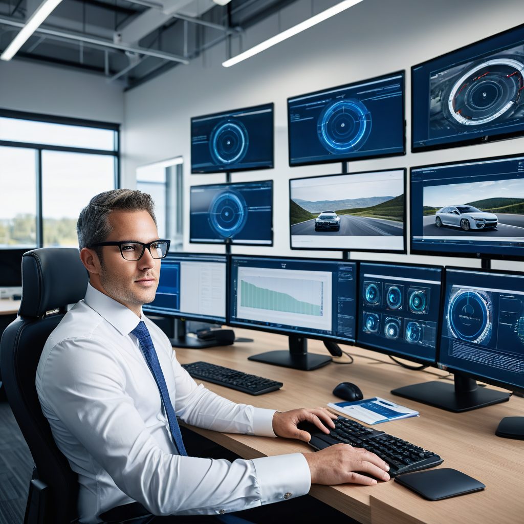 AI Automotive Engineering Director at work