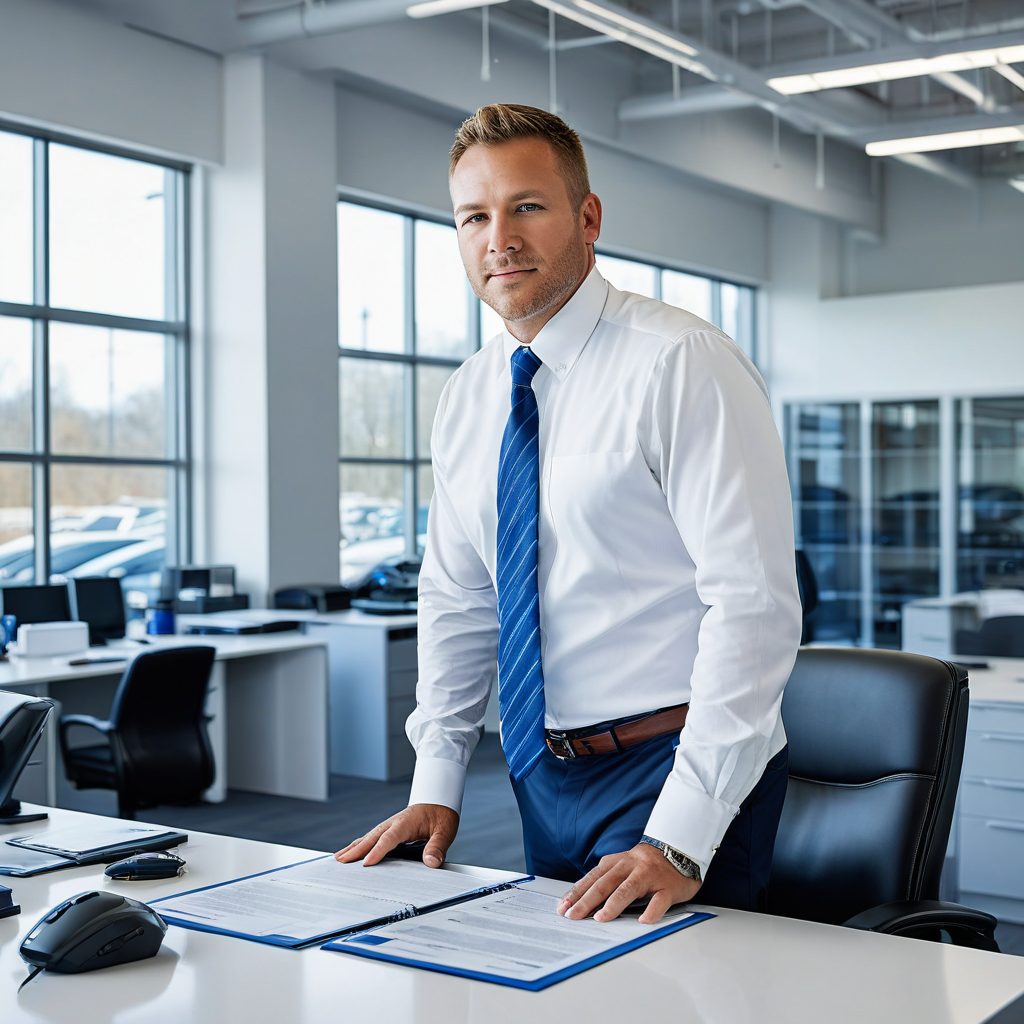 AI Automotive Service Manager at work