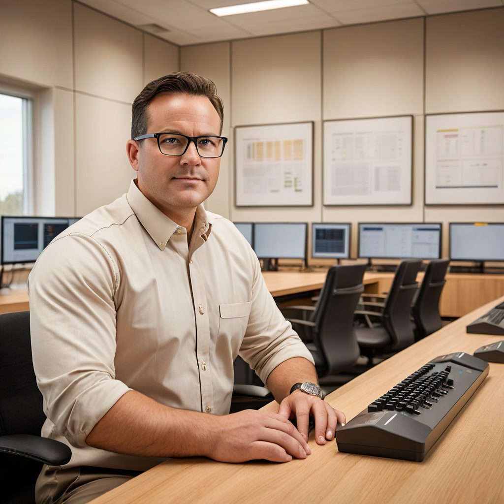 AI Grid Control Room Supervisor at work