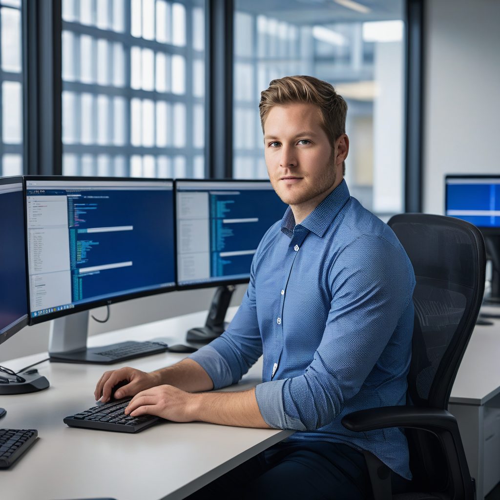 AI Full-Stack Engineer at work
