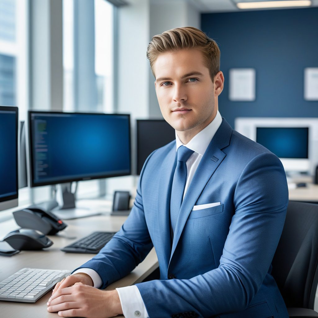 AI Business Intelligence Analyst at work