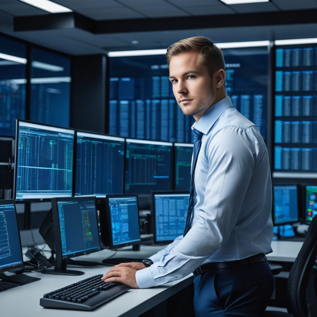 AI Network Automation Engineer at work