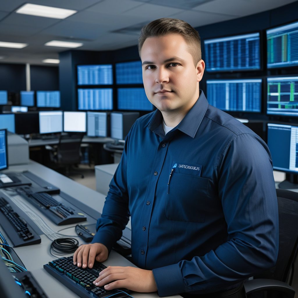 AI Network Engineer at work