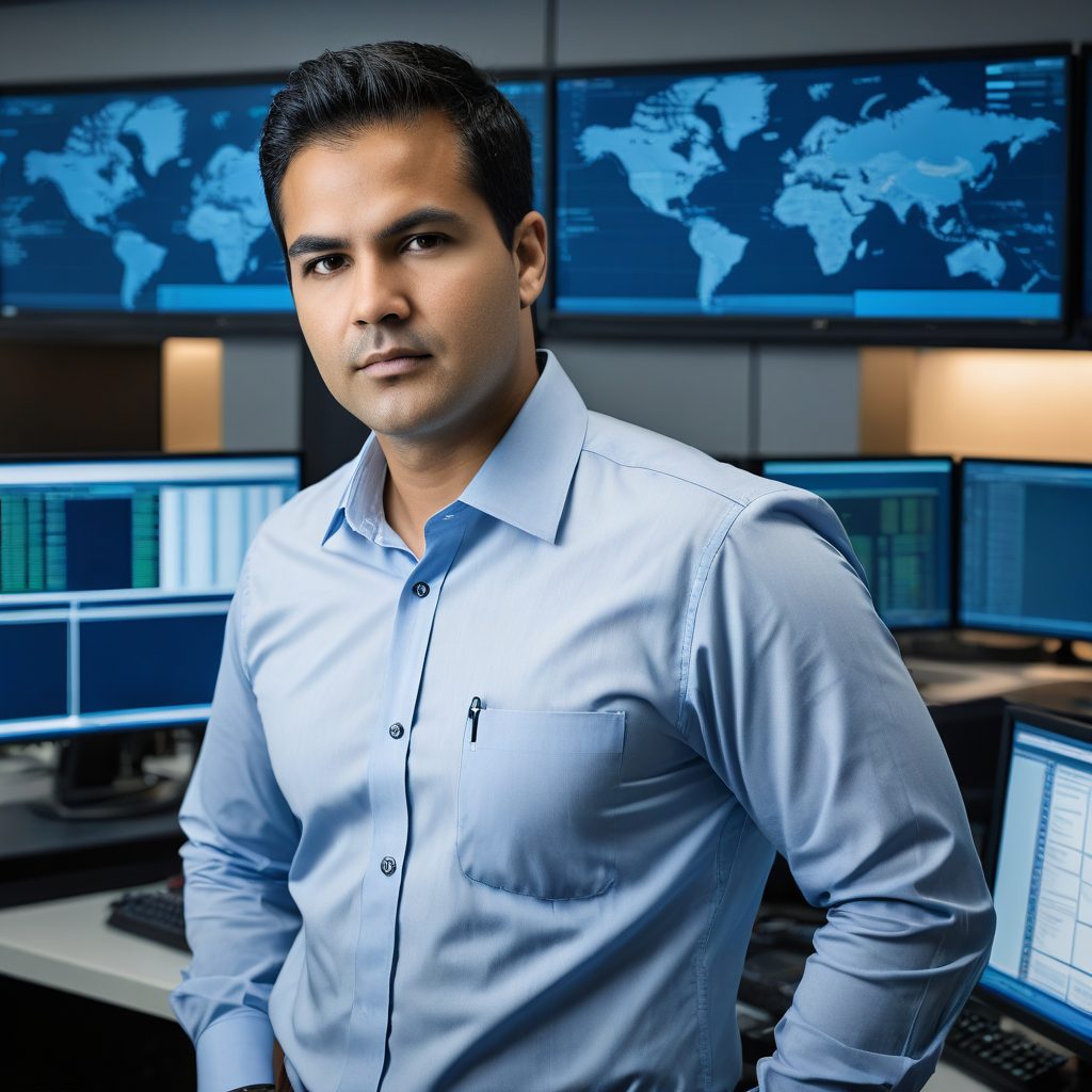 AI NOC Technician at work